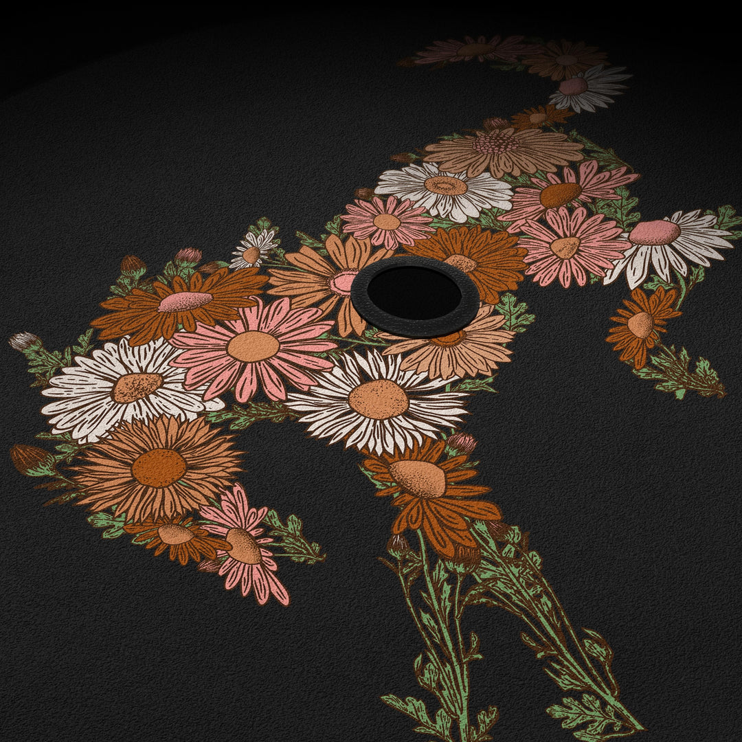 Blooming Bronco Tire Cover - Mud Digger Design Co
