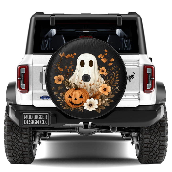 Fall Florals Tire Cover