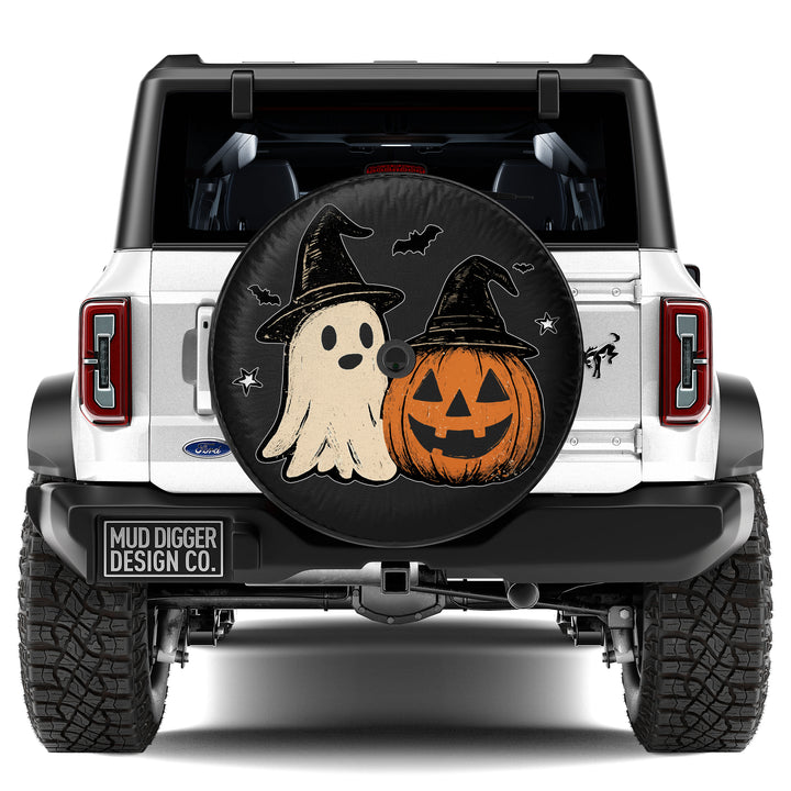 Spooky Duo Tire Cover