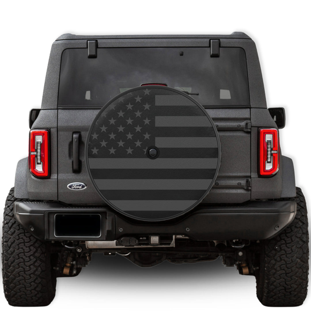 American Flag Tire Cover - Mud Digger Design Co