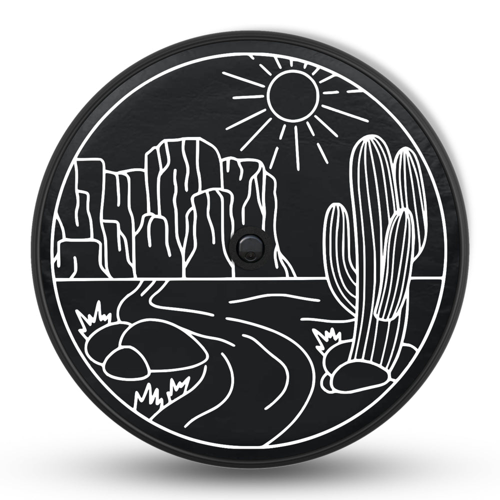 Desert Tire Cover - Mud Digger Design Co