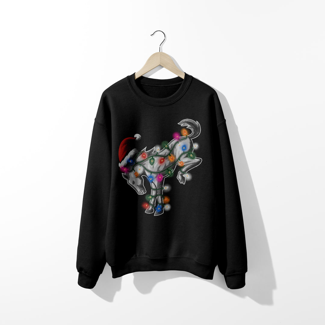 Holly Jolly Bronco Crewneck Sweatshirt