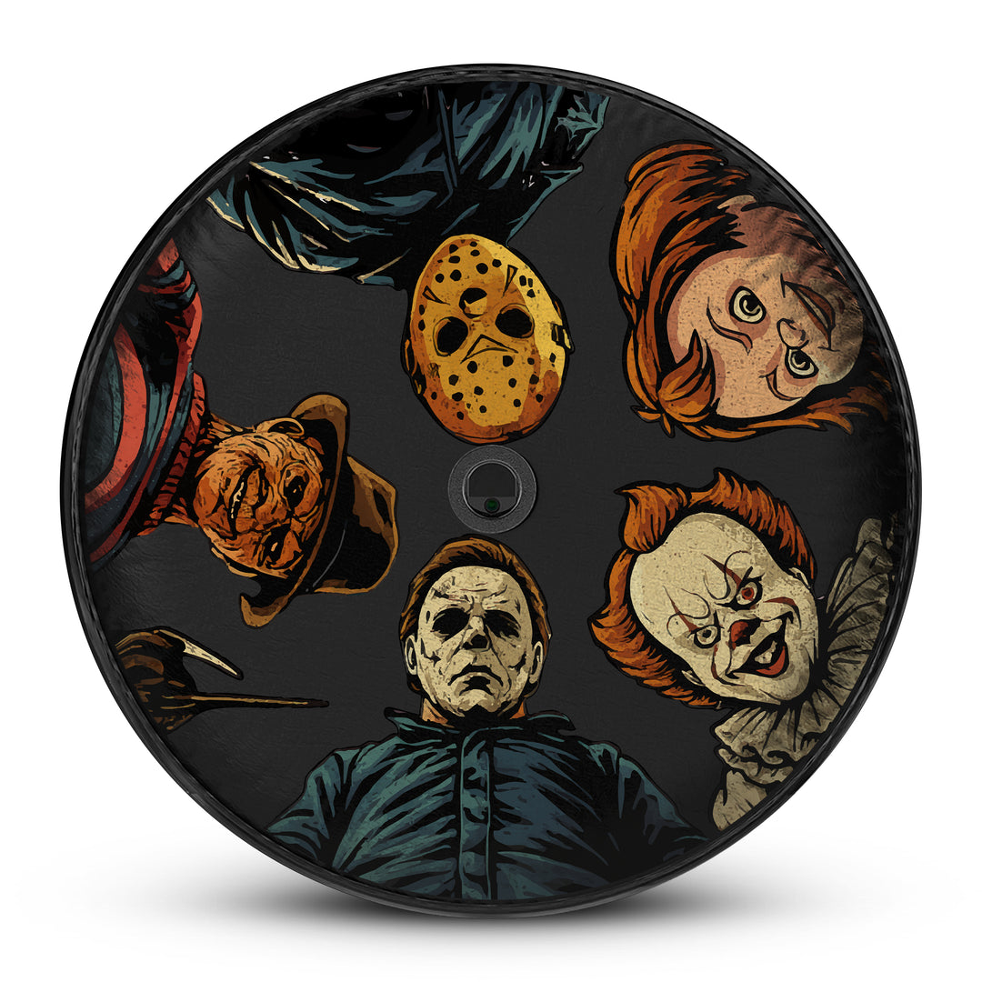 Halloween Horror Tire Cover