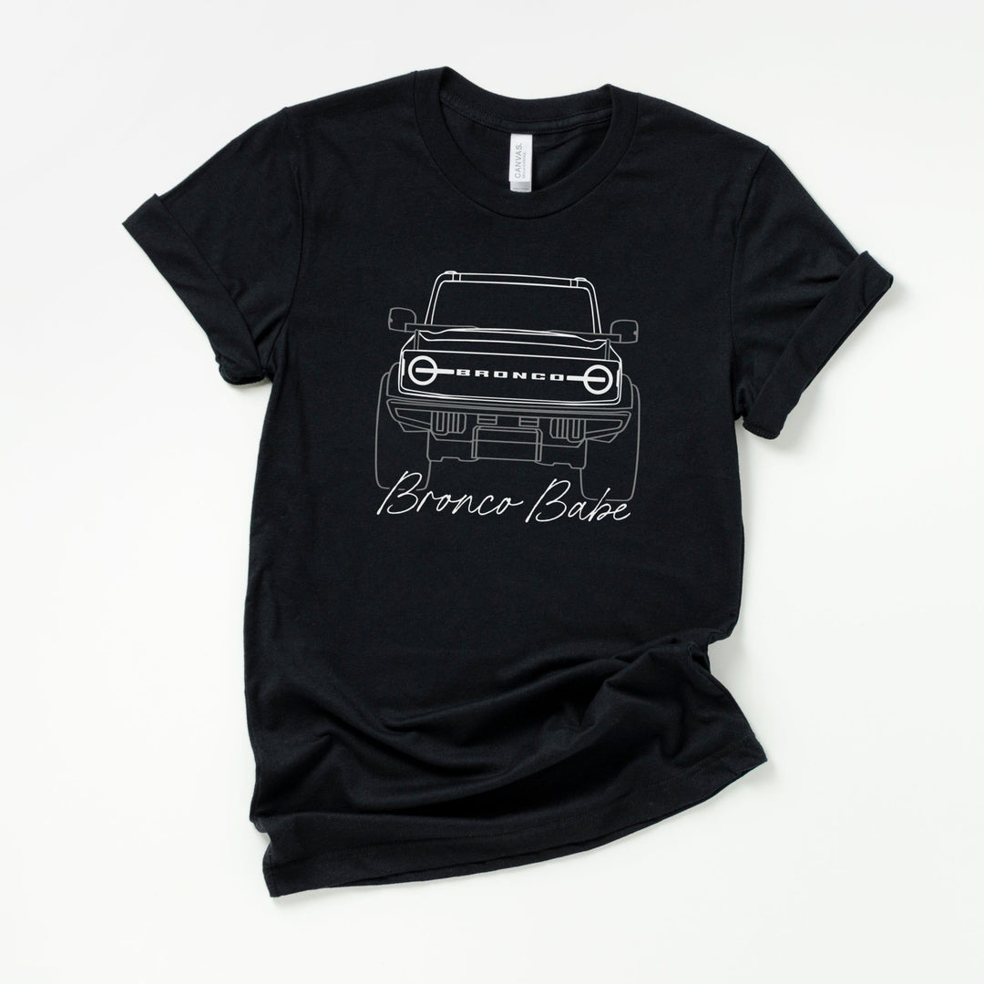 Bronco Babe Graphic Tee - Mud Digger Design Co