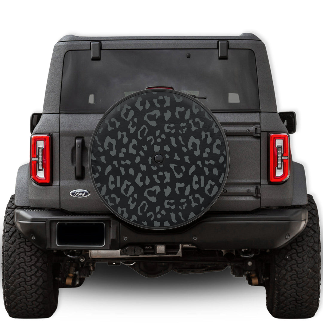Leopard Print Tire Cover - Mud Digger Design Co