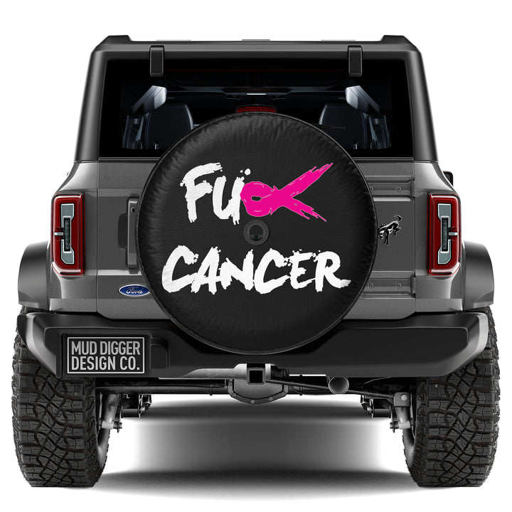 Breast Cancer Tire Cover