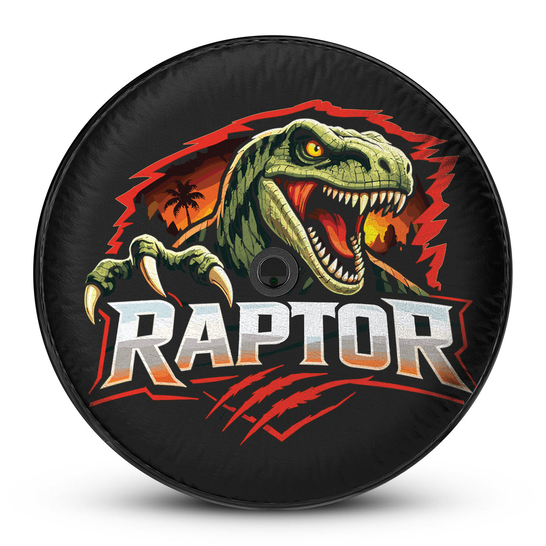 Jurassic Raptor Tire Cover