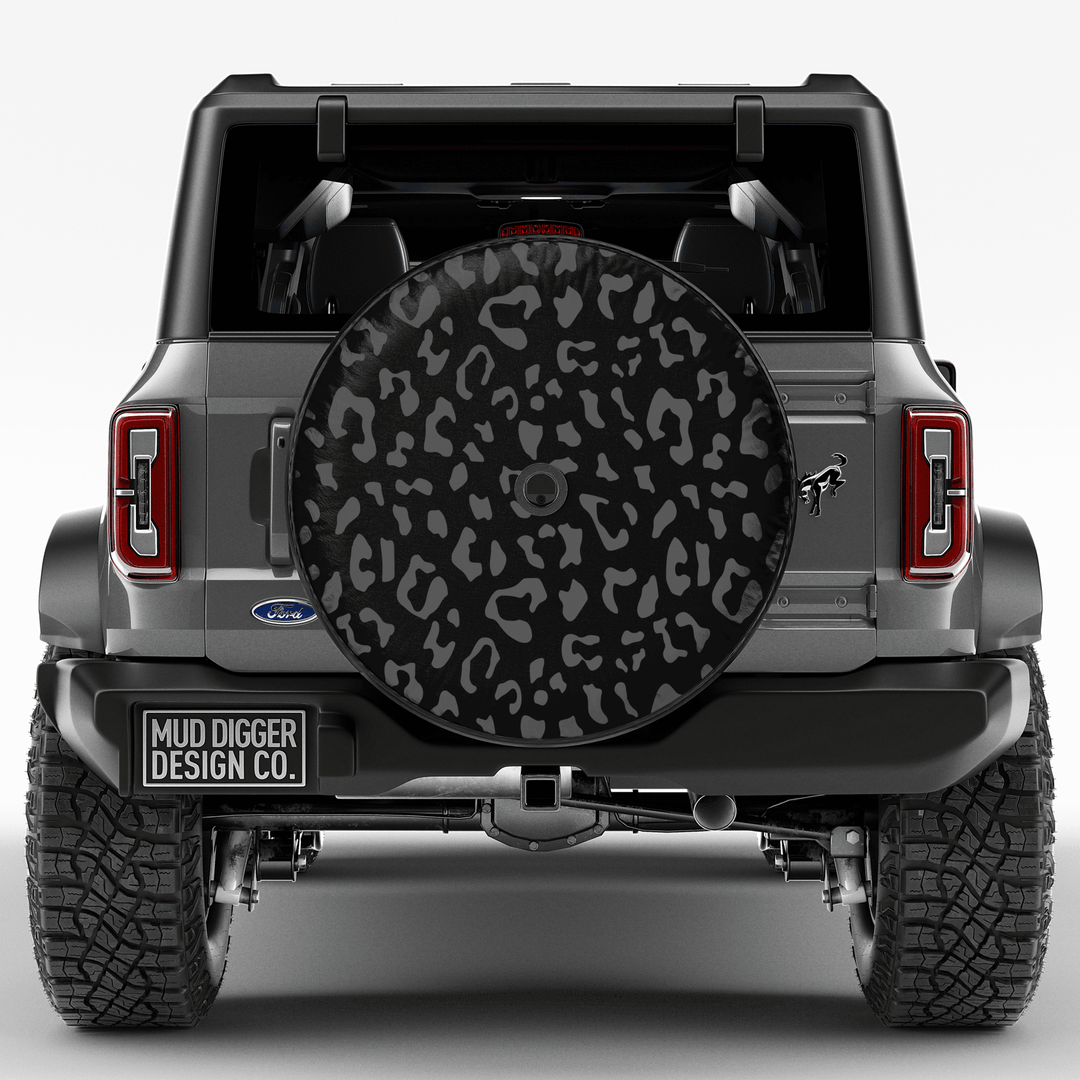 Leopard Print Tire Cover