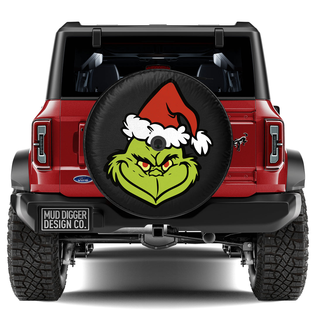 The Grinch Tire Cover