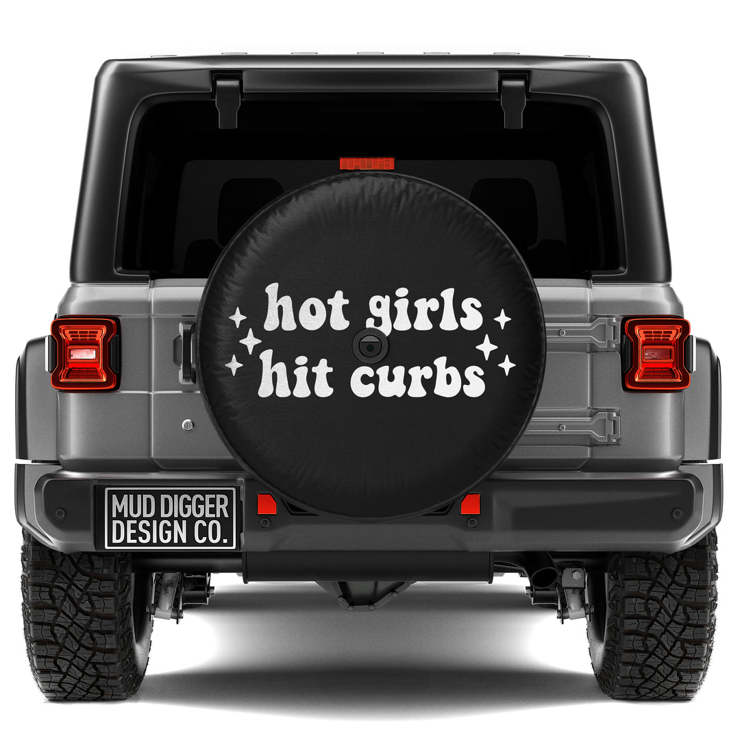 Jeep Hot Girls Hit Curbs Tire Cover