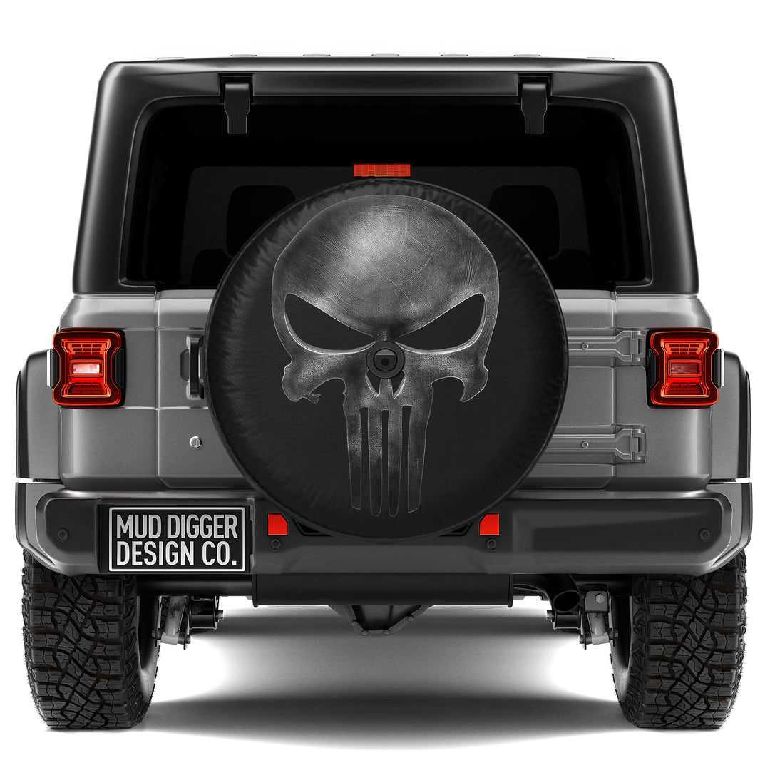 Jeep Punisher Skull Tire Cover
