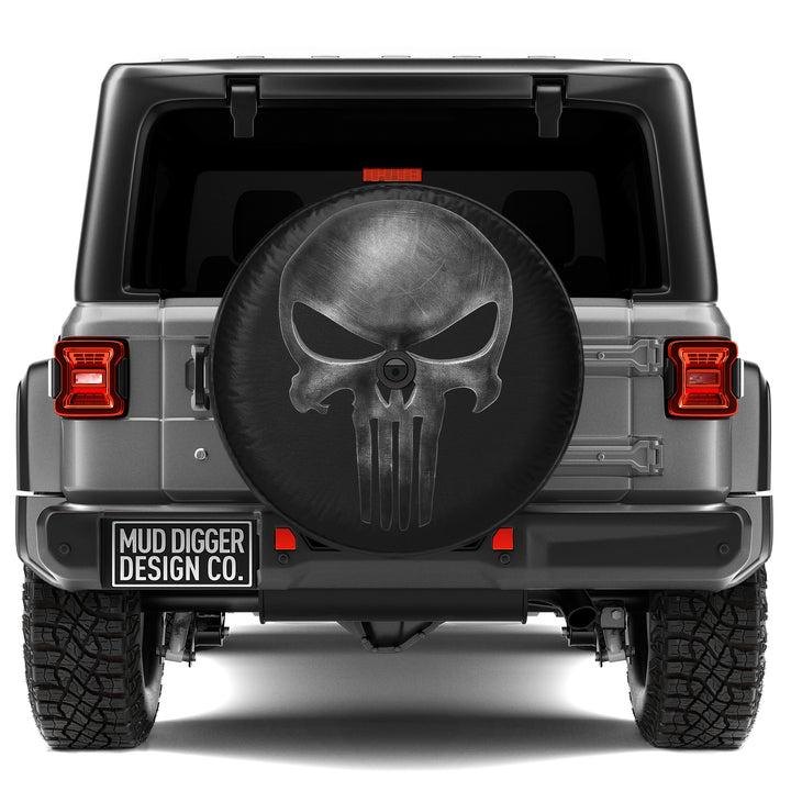 Jeep Punisher Skull Tire Cover