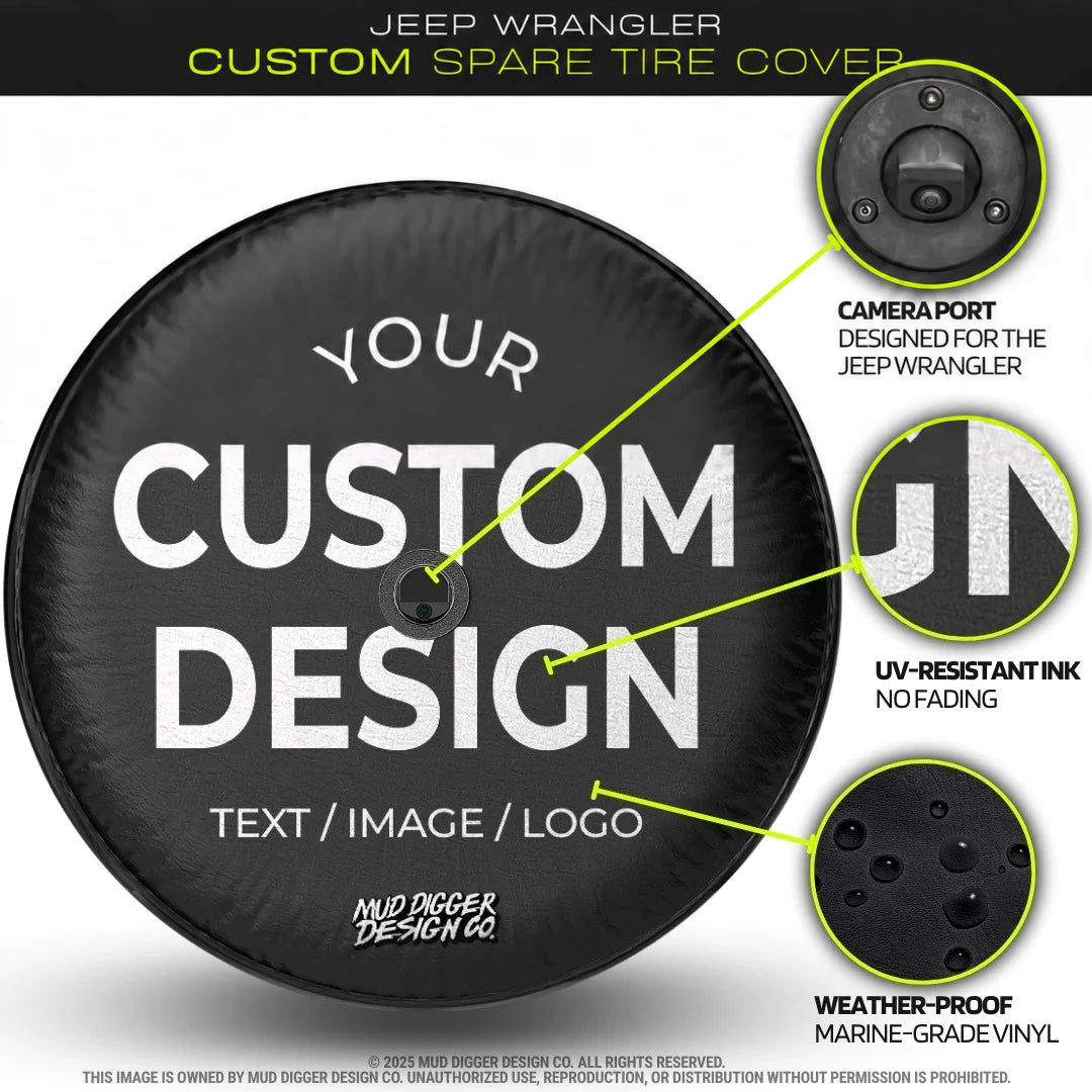 Custom JEEP WRANGLER Tire Cover