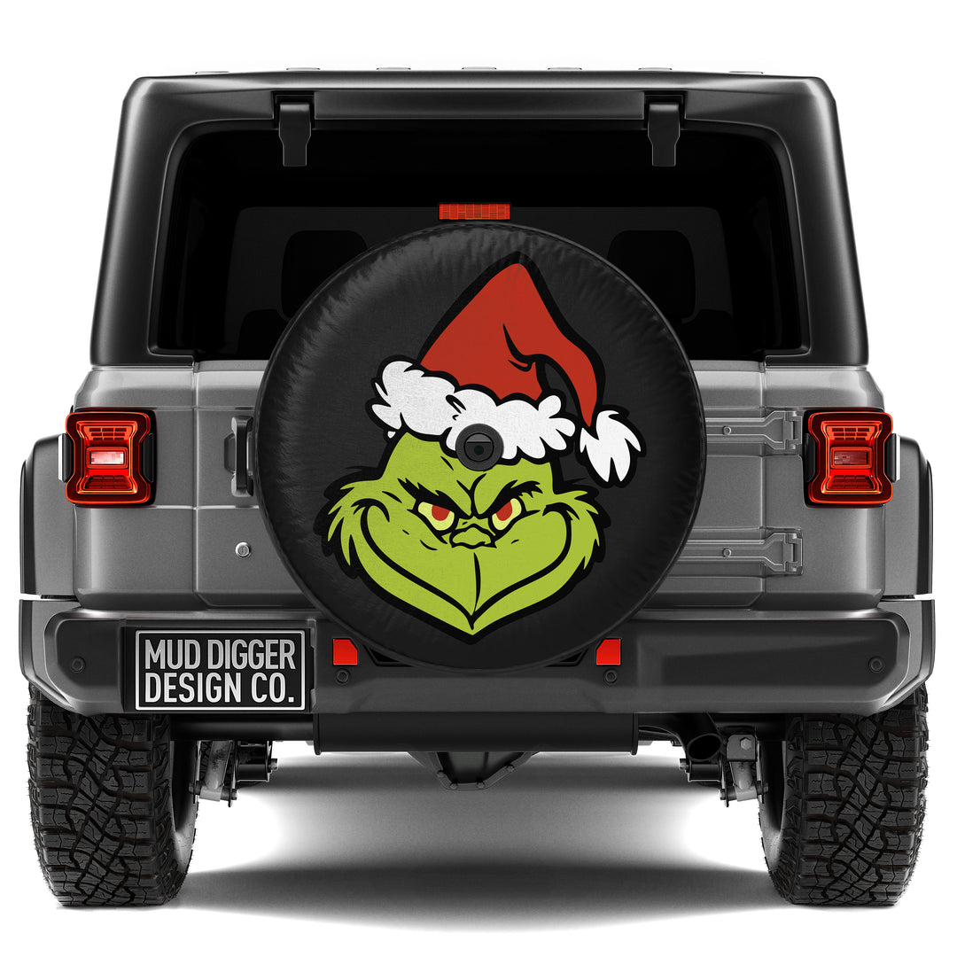 Jeep Grinch Tire Cover