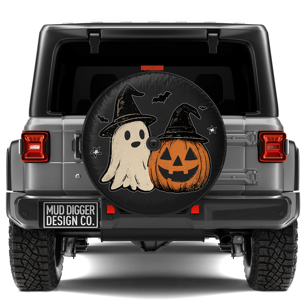 Jeep Spooky Duo Tire Cover