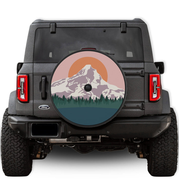 Mountain Horizon Tire Cover - Mud Digger Design Co