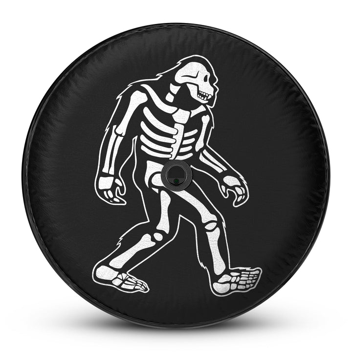 Skeleton Sasquatch Tire Cover