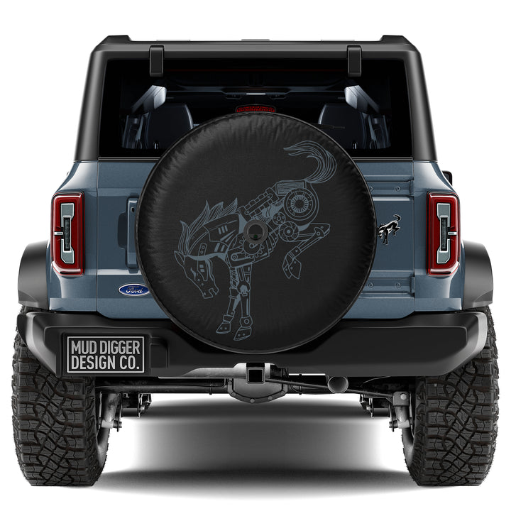 Mechanical Bronco Tire Cover