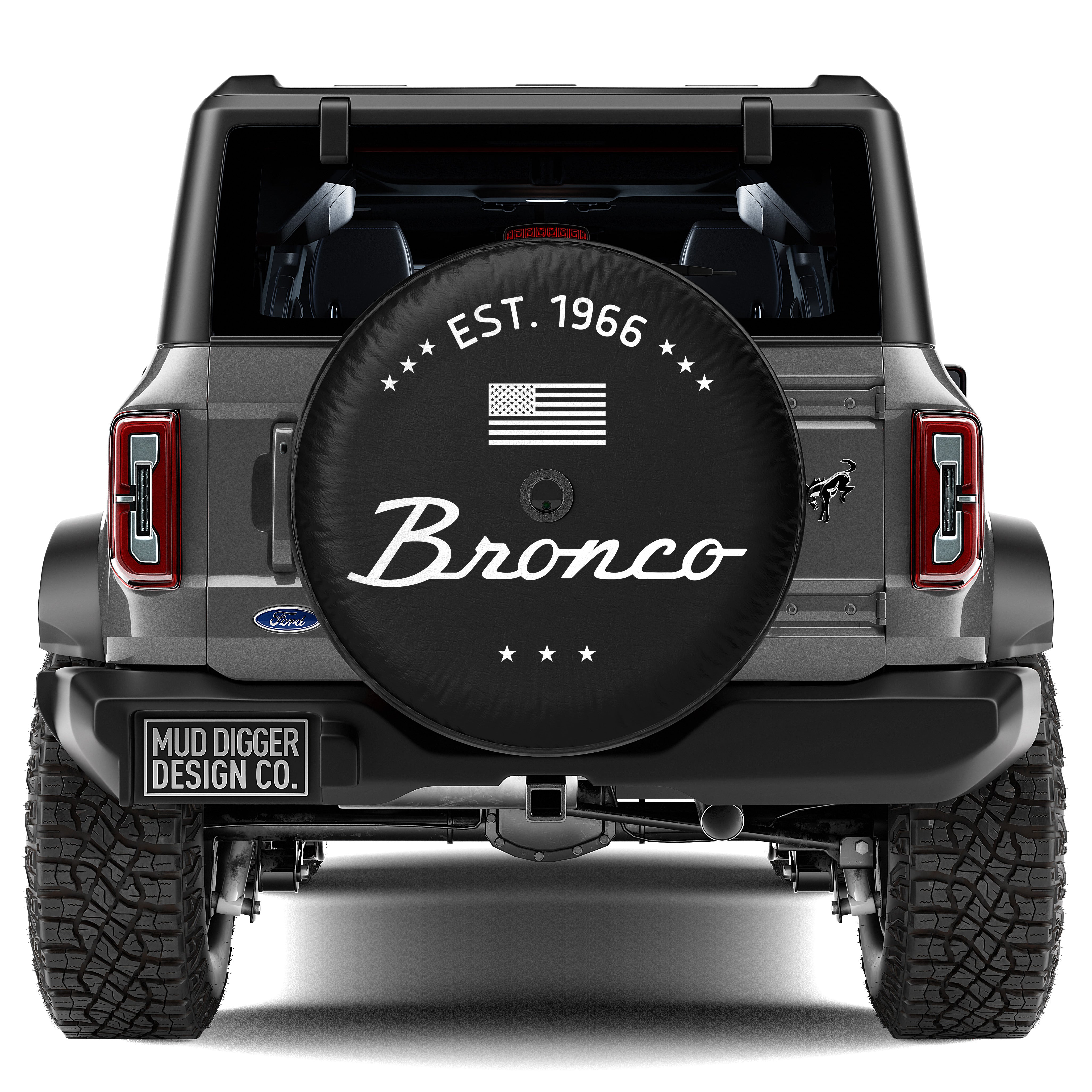 Ford Bronco Spare Tire Covers – Mud Digger Design Co