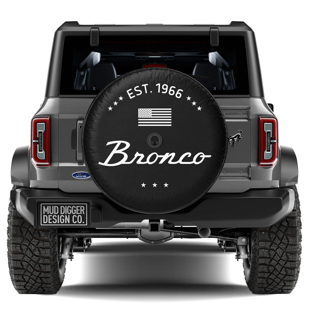 Classic Bronco spare tire cover - made in America