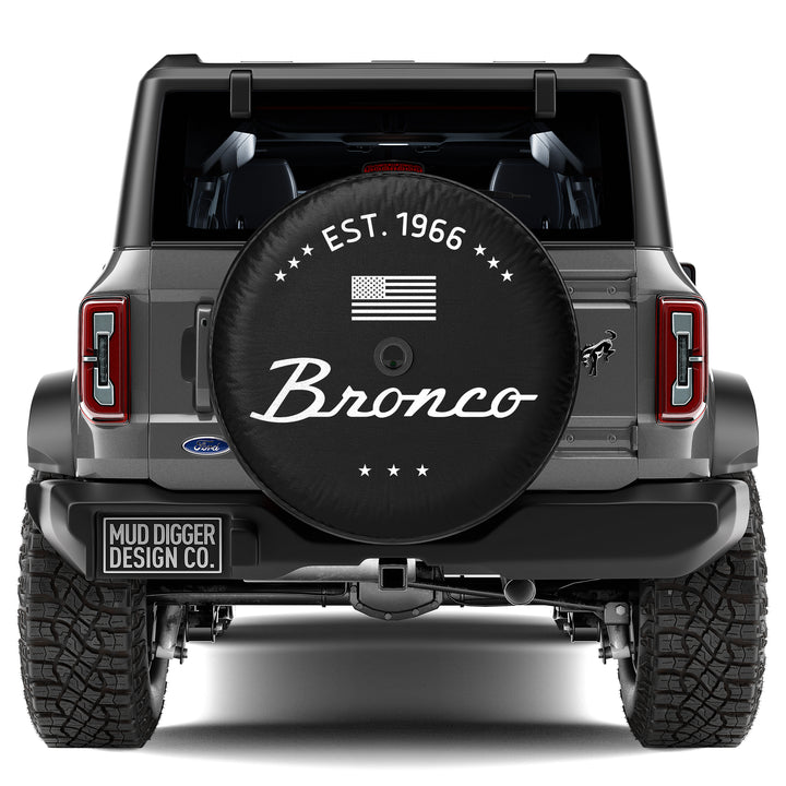 Classic Bronco spare tire cover - made in America