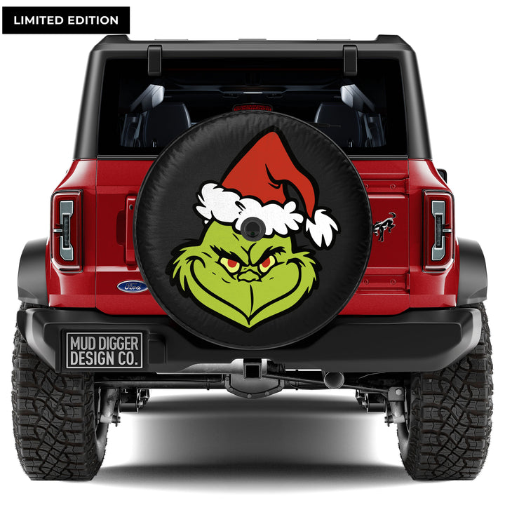 The Grinch Tire Cover