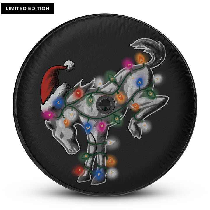 Ford Bronco Christmas Tire Cover 
