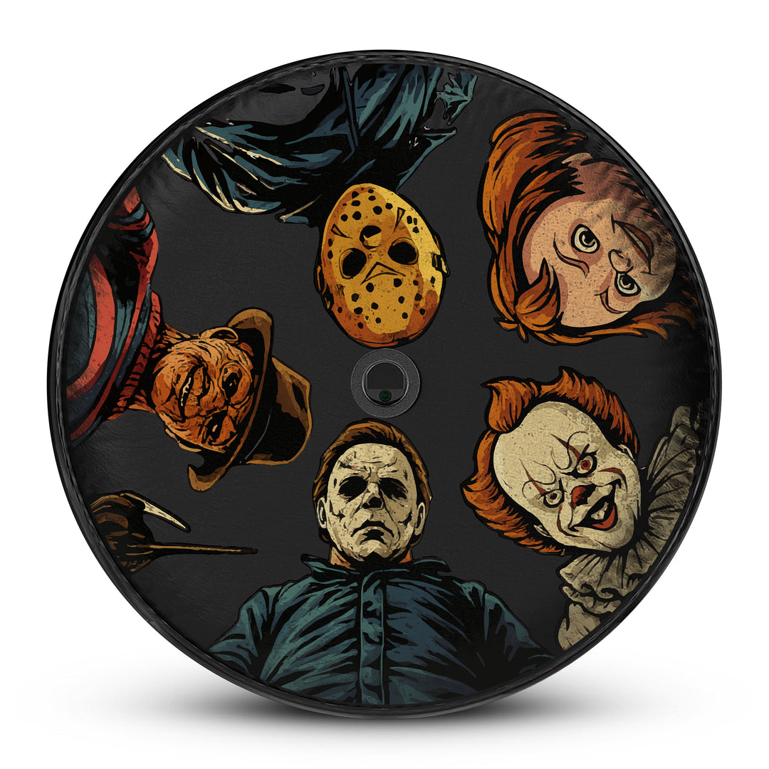 Jeep Halloween Horror Tire Cover